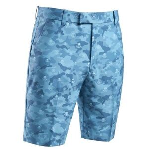 Mens G/FORE Icon Camo Golf Shorts Skull and Tees Size 38